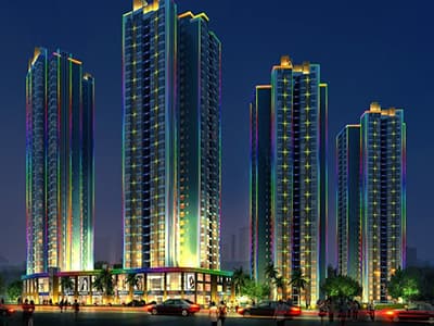 房地產(chǎn)樓盤大樓外墻亮化工程